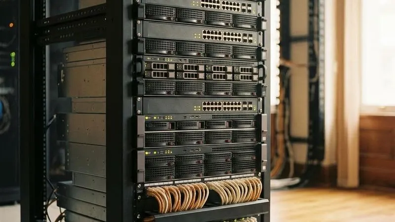 Desktop computer workspace representing this operating-system version